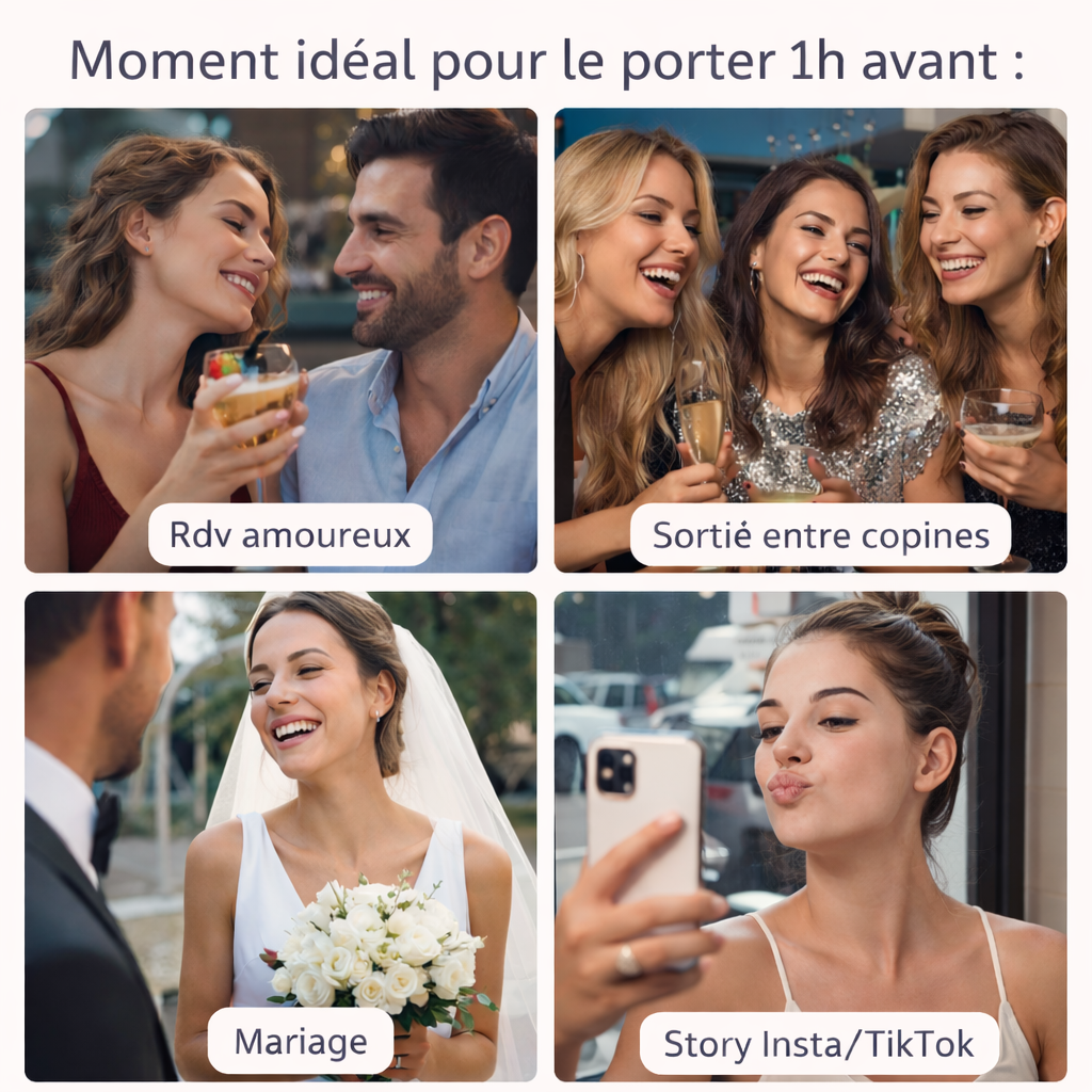 Masque visage au collagène