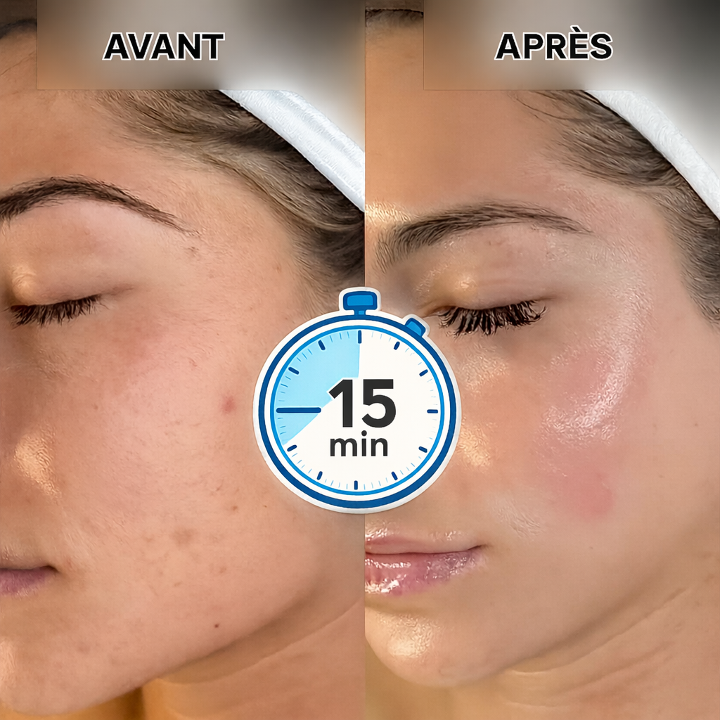 Masque visage au collagène